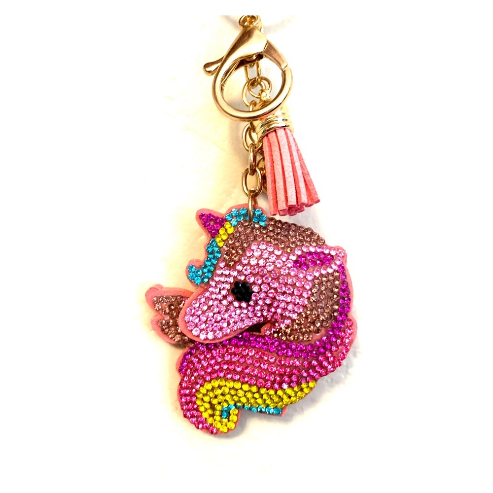 Sparkle Unicorn keychain